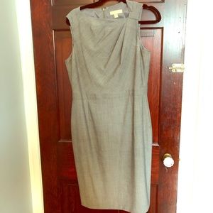 Banana Republic gray sleeveless dress
